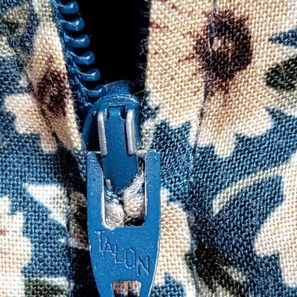 Vintage 90s All That Jazz Floral Jumpsuit Wide Leg Palazzo Grunge Daisy Print M - Picture 10 of 10